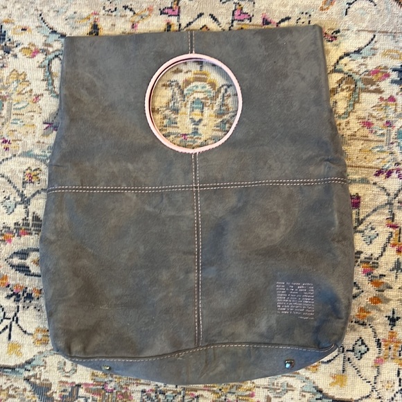 Matt & Nat Gray Satchel Vegan Cruelty-Free Recycled - Picture 5 of 12